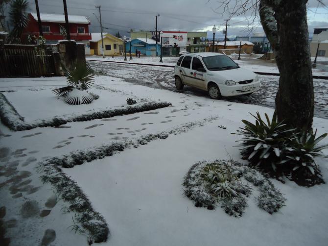 Neve em Inácio Martins